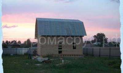 Дом-дача из бруса в д.Густомесово